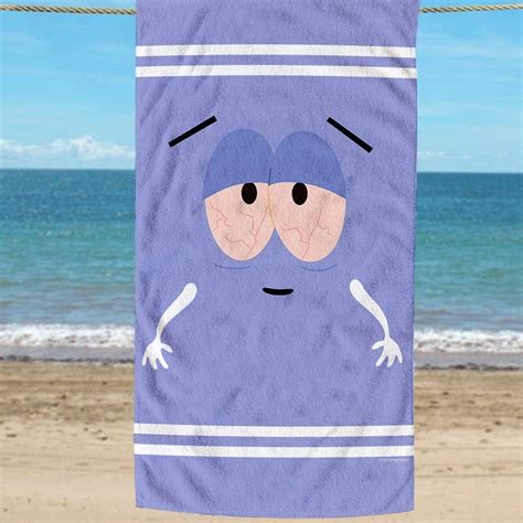 - Towelie is voiced by Vernon Chatman, a longtime South Park producer. Itâ€™s one of the few characters not done by Matt/Trey. - The Evil Towel (aka the GS 401) doesn't actually have a name in the episode, but in the script - and to people who worked on the show -- he his called Gary the Evil Towel.